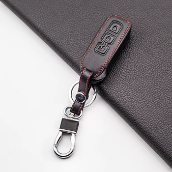 

Hot Sale 100% Leather Car Key Cover for Honda N Nbox Plust Box Personalized NO Wagon N Key Holder Case