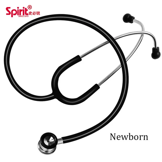 Spirit медицинские инструменты детский стетоскоп двухсторонний Majestic серии Neonatal Dual Head Emt стетоскоп для врача - Цвет: Newborn