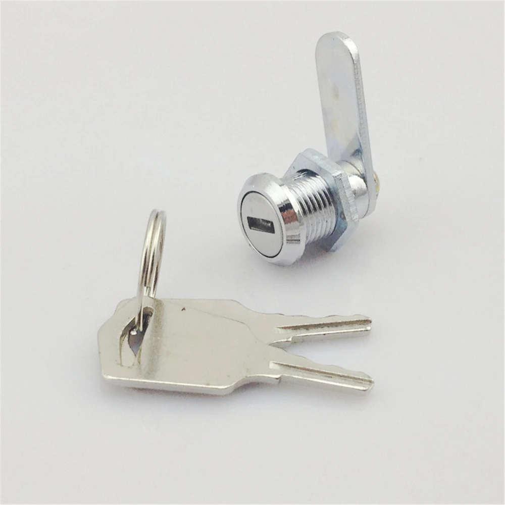 

RAYLOCK same key type flat key mini size M12 cam lock with 2 keys for cabinet drawer door