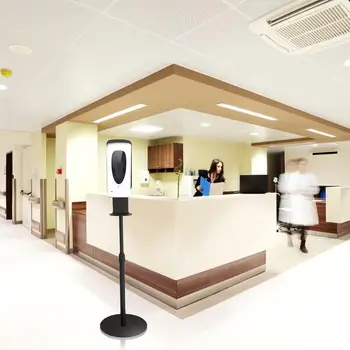 

1000Ml Capacity Automatic Hand Sanitizer Dispenser With Standing Abs Plastic Non-Contact Soap Box