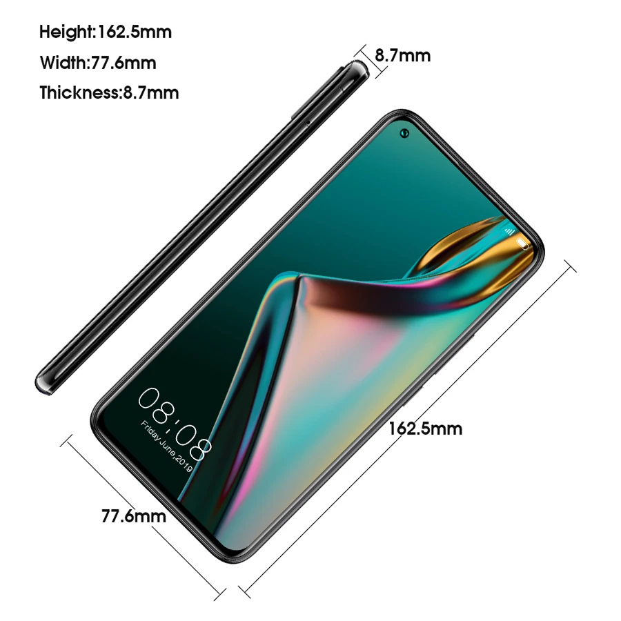 Смартфон ElEPHONE U3H на Android 10 восемь ядер экран 6 53 дюйма ГБ + 128 ГБ|Смартфоны| |