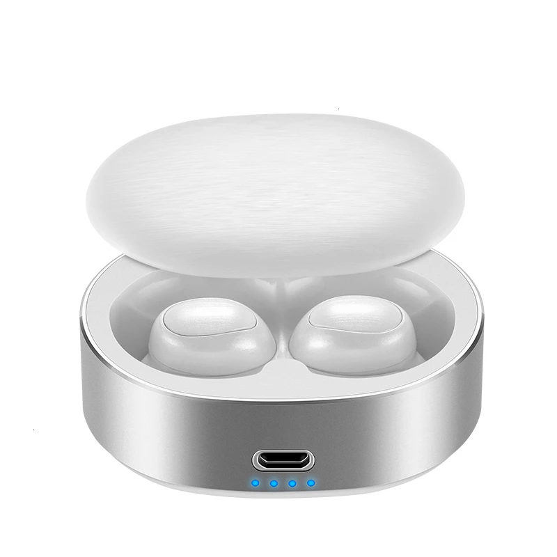 Ubeamer B20 TWS 5,0 Мини Bluetooth наушники спортивные Беспроводные наушники с зарядной коробкой 3D стерео гарнитуры шумоподавление