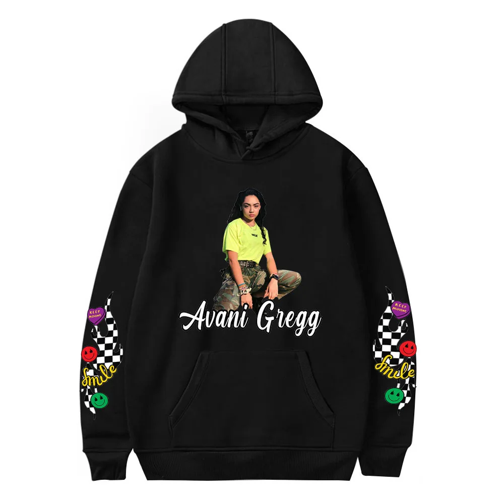 New Avani Gregg Printed High-Quality Hoodies Men/Women Fashion Long Sleeve Hooded Sweatshirt Cosplay Streetshirt Pullover | Мужская