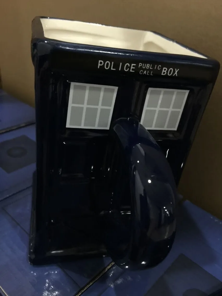 Кружка Londres Police the Великобритания Police Box Police креативная керамическая кофейная чашка Tardis Кружка