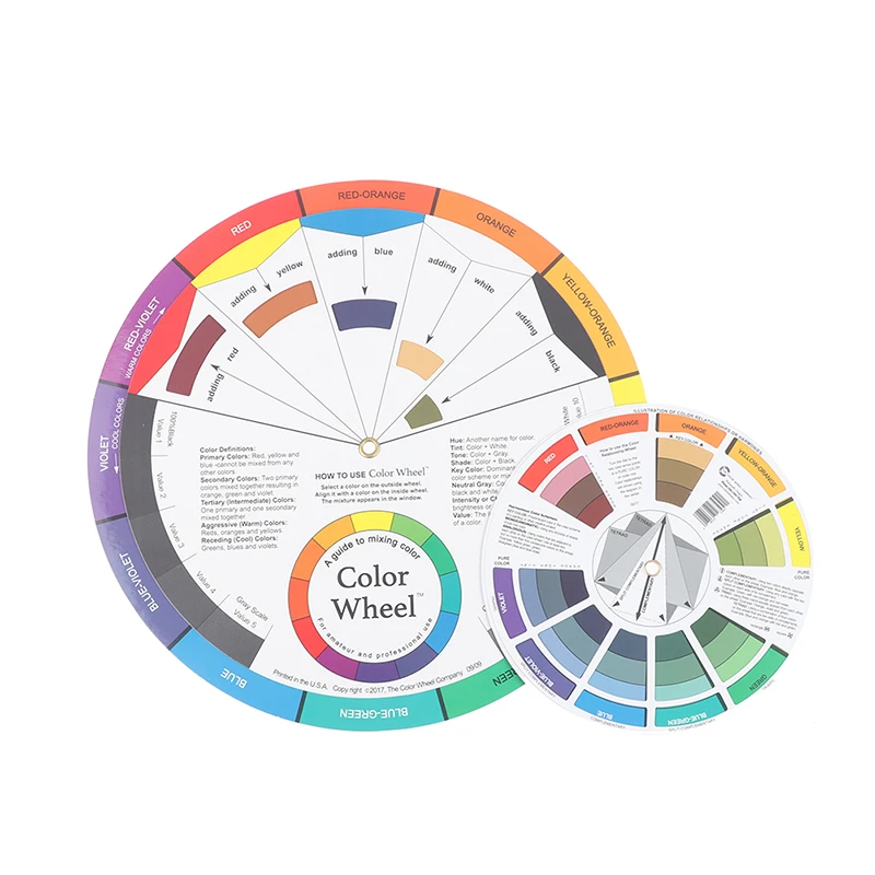 Tattoo Supply Color Wheel Ink Chart Paper Pigments Wheel Permanent Makeup Aliexpress