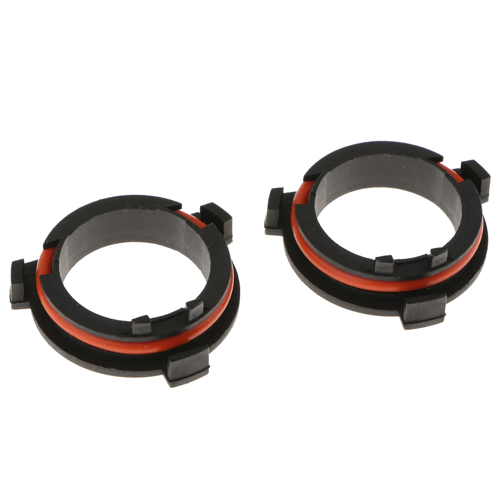 2Pcs H7 Headlight Bulb Adapter Holder Retainer Clip For Opel Vauxhall Astra