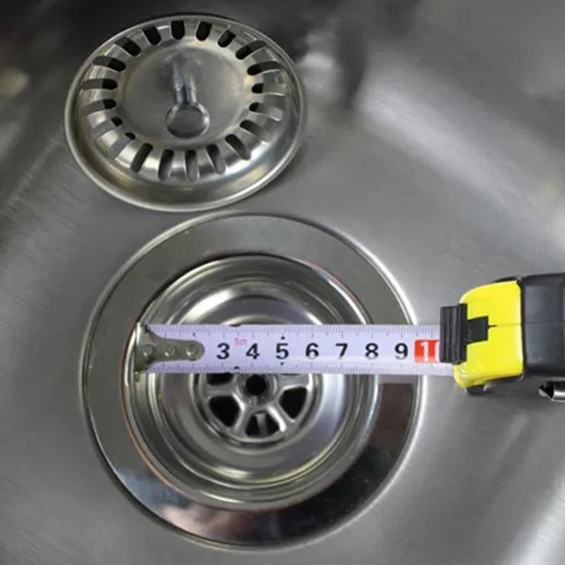 1PcsStainless Сталь фильтр пробка для кухонной раковины отходов Plug Раковина Ванная