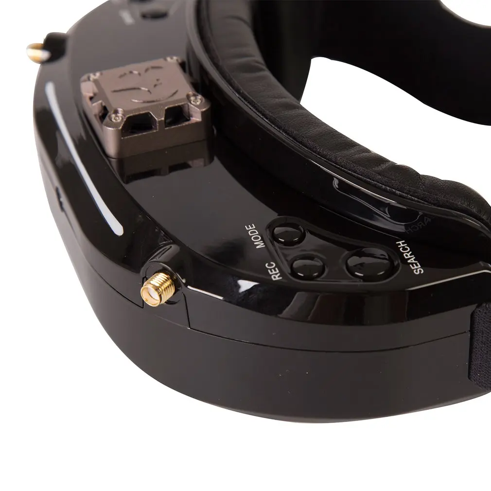 5,8 GHz 48CH разнообразие FPV очки поддержка HDMI отслеживание головы с вентилятором DVR фронтальная камера для радиоуправляемого дрона