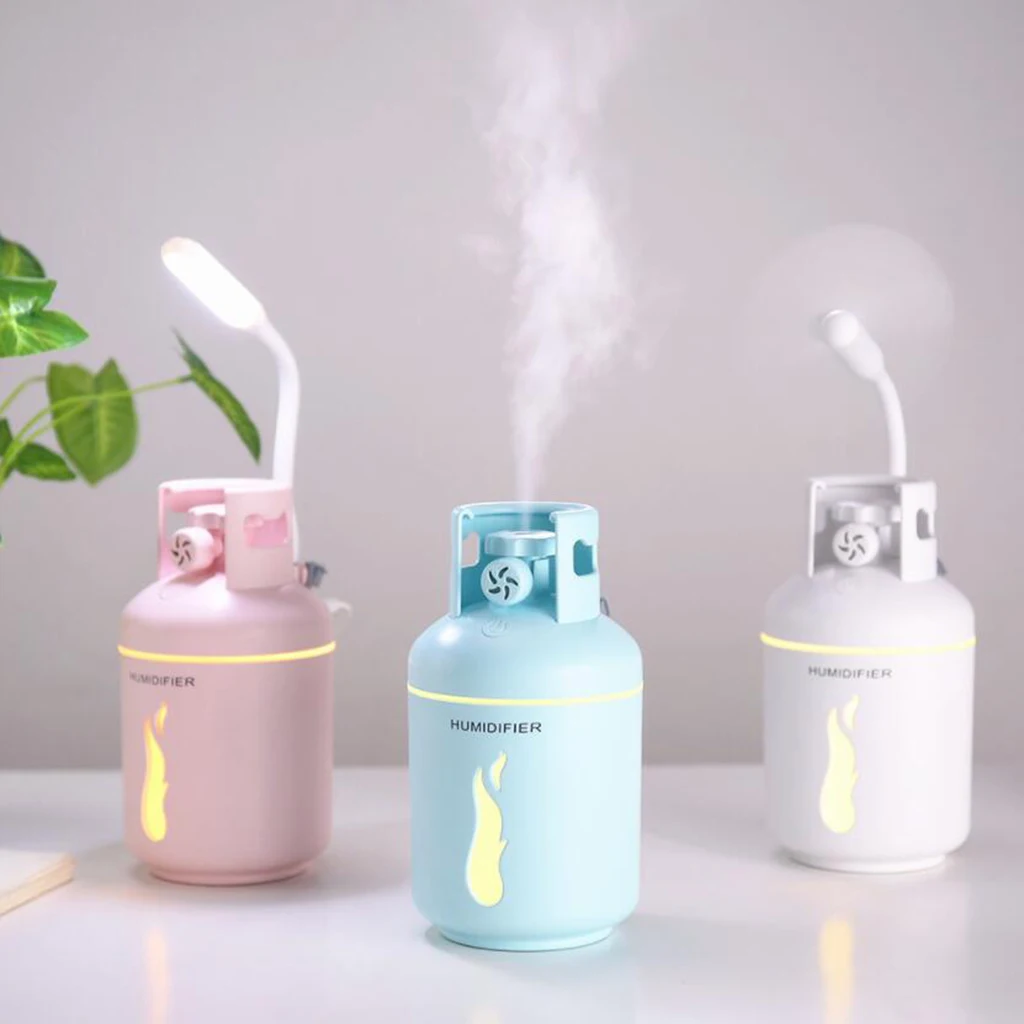 Gas Tank Shape Humidifier Aroma Diffuser 7 Color change Night Light for Car