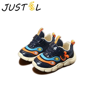 

JUSTSL Autumn Children Sports Shoes Kids Breathable Mesh Ceterpillars Functional Fashion Sneakers Boys Girls Running Shoes