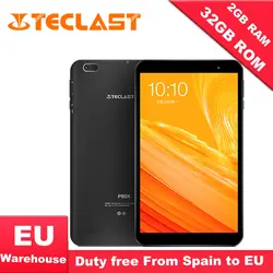 Teclast P80X 4 GTablet Android 9,0 SC9863A IMG GX6250 8 дюймов 1280x800 ips Восьмиядерный 1,6 ГГц 2 Гб ram 16 Гб rom планшет с двойной камерой