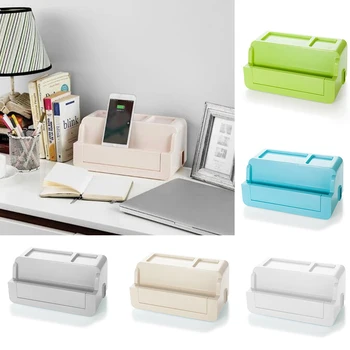 

Desk Cable Cord Storage Organizer Cable Management Box Power Strip Cover Extra Large Hide Cable Box for Home Office Desktop