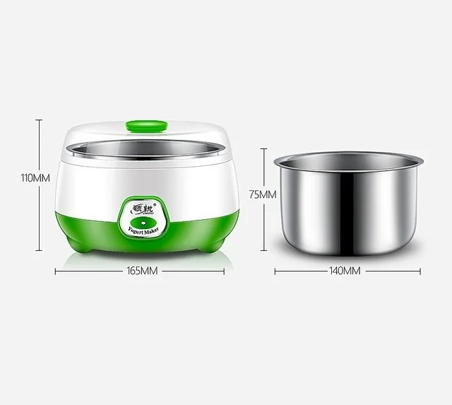220V 1L Household Mini Electric Yogurt Maker Automatic Multifunctional DIY Yogurt And Natto Fermenting Machine Rice Wine Maker