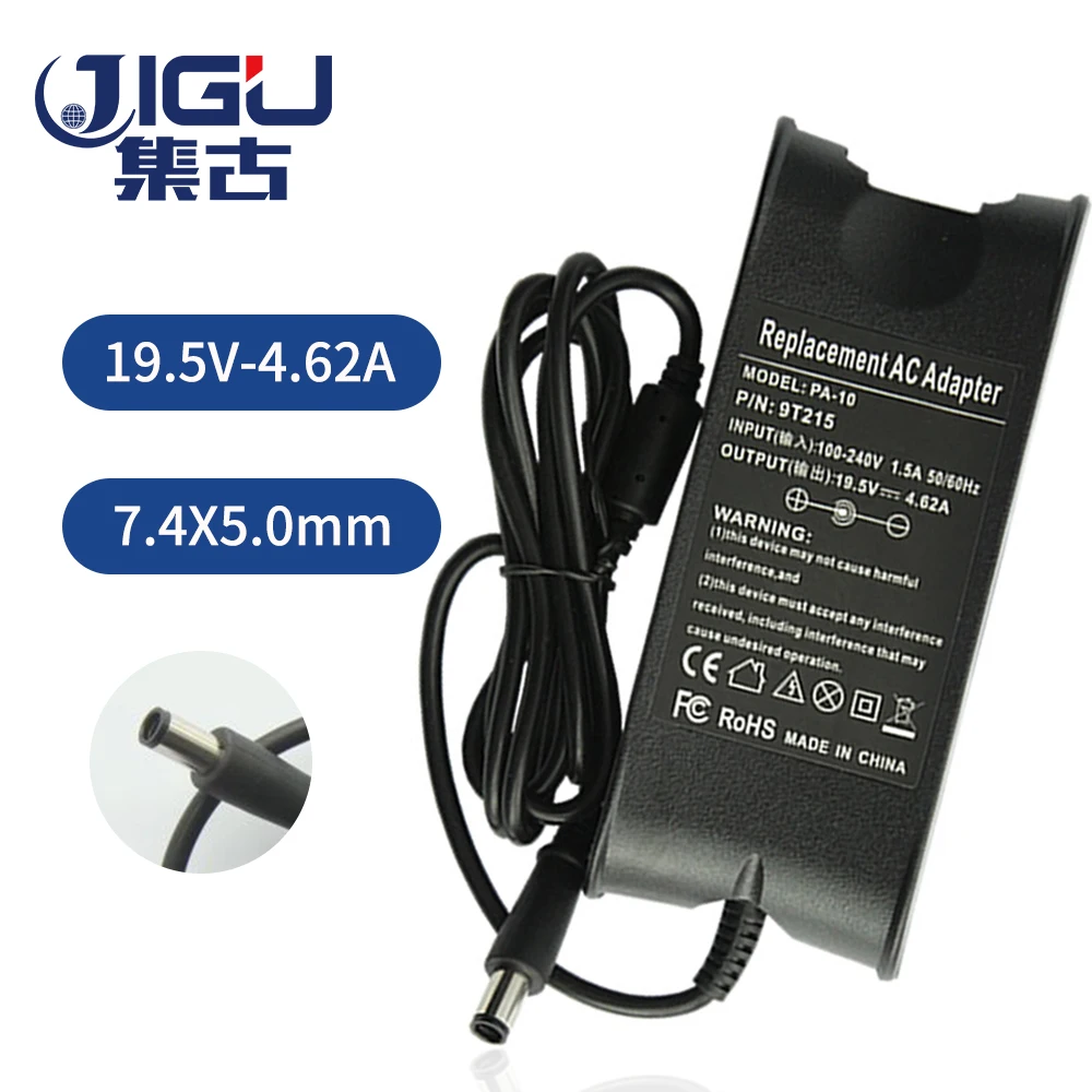 Заменяемый блок питания JIGU для ноутбука 19 5 в 7 4 А 0 x мм переменного тока dell AD 90195D PA