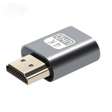 HDMI Virtual Display HDMI DDC EDID Dummy Plug Display Adapter 4K 1080P HDMI-compatible