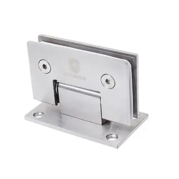

8-12mm Glass Door Hinge Bathroom Shower Door Frameless Bracket Wall Mounted Door Hinges 425D