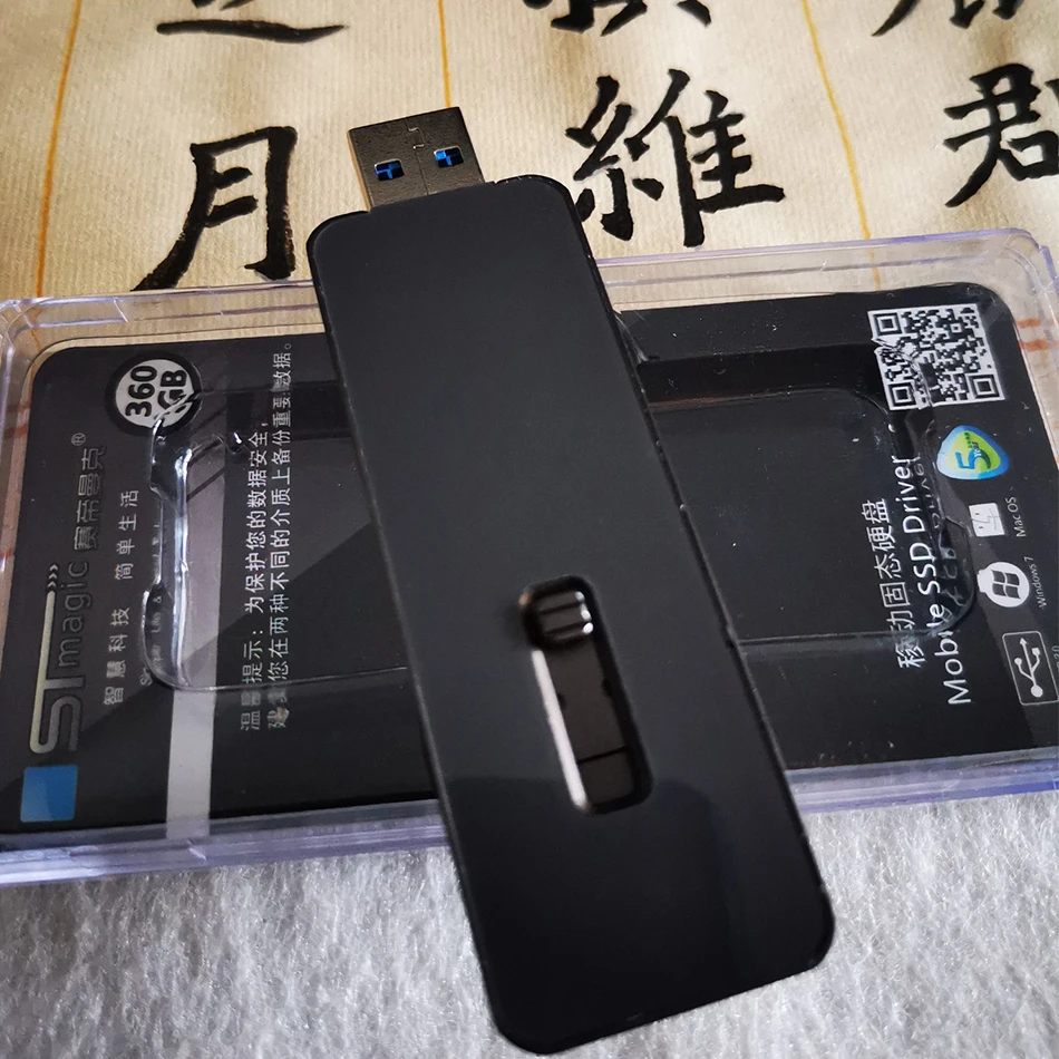 Портативный внешний жесткий диск SSD 1 ТБ 512 ГБ 256 128 скорость чтения 500 МБ/с./с USB 3
