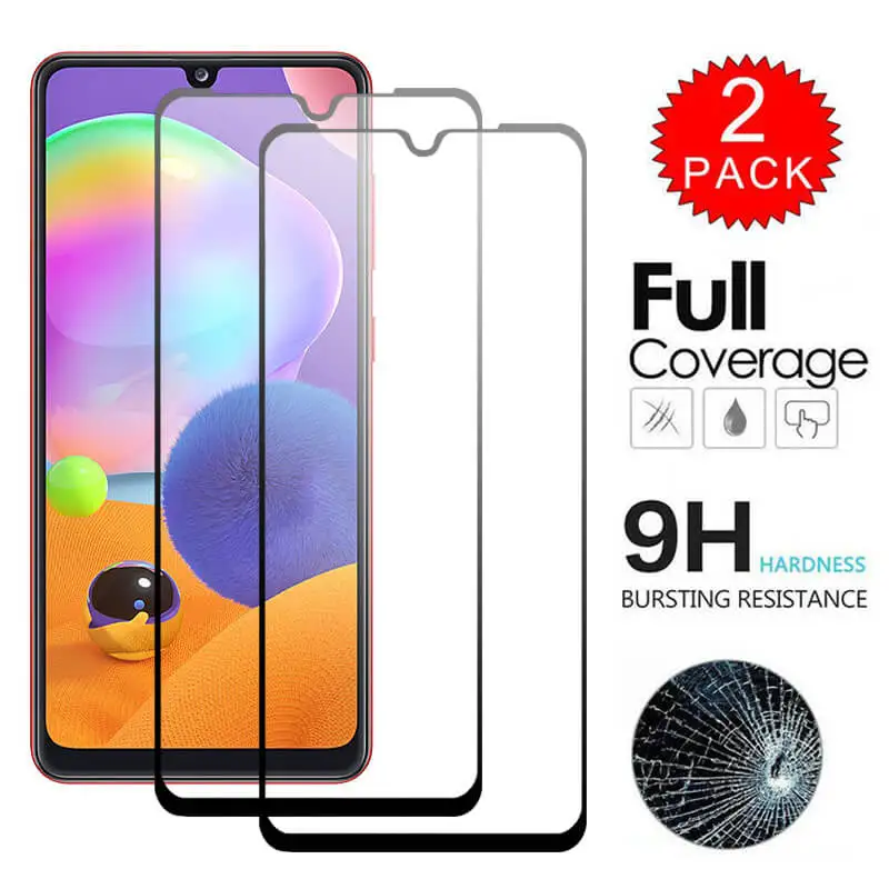 2 шт Samsun A31 Защитное стекло для Samsung Galaxy экрана на Galaxi M31 A30s A315 A 30s M 31 жесткая