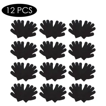 

Kids Magic Gloves Elastic Knitting Gloves Full Finger Gloves For Children Winter Outdoors Playing Skiing For 6-12 Years Old