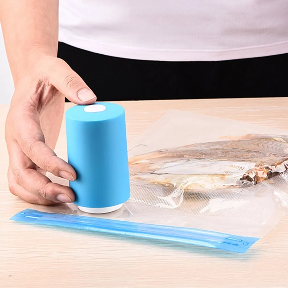 Portable Hand-Held Vacuum Machine Small Household Vacuum Packaging Pumping Pump Food Preservation Tools