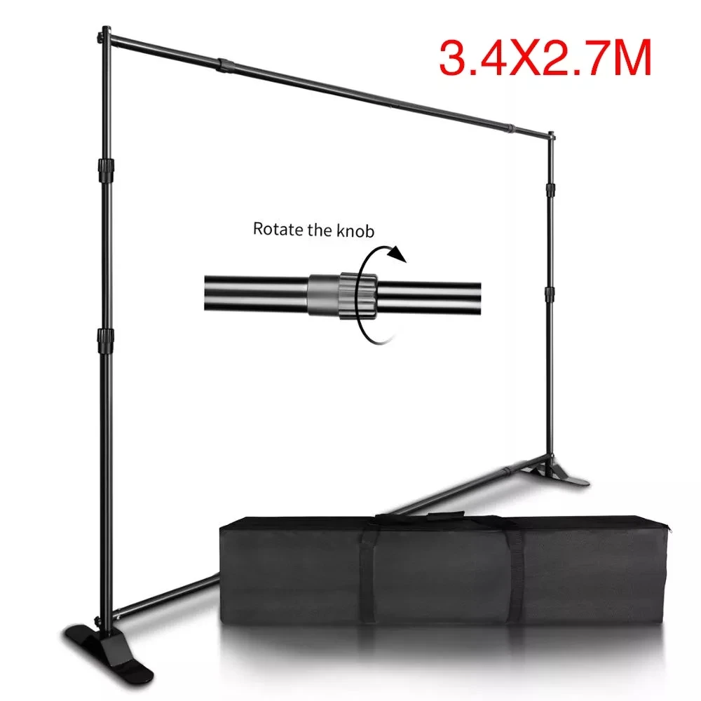 Double-Crossbar Photography Backdrop Frame Support System For Photo Studio Green Screen Chromakey Background Props Stand | Электроника