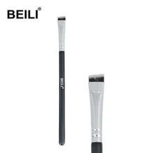 BEILI, черные, розовые щетки для бровей, Профессиональные синтетические волосы, тонкая подводка для бровей, консилер для бровей, инструмент для макияжа, отдельные Кисточки для макияжа