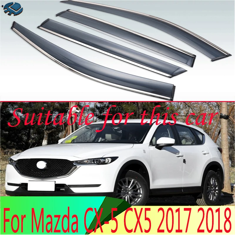 KARPAL Paire de moulures d'arche de roue arrière gauche et droite compatibles avec Mazda CX-5 2017, 2018, 2019, 2020, 2021, remplacement MA1791101 + MA1790101