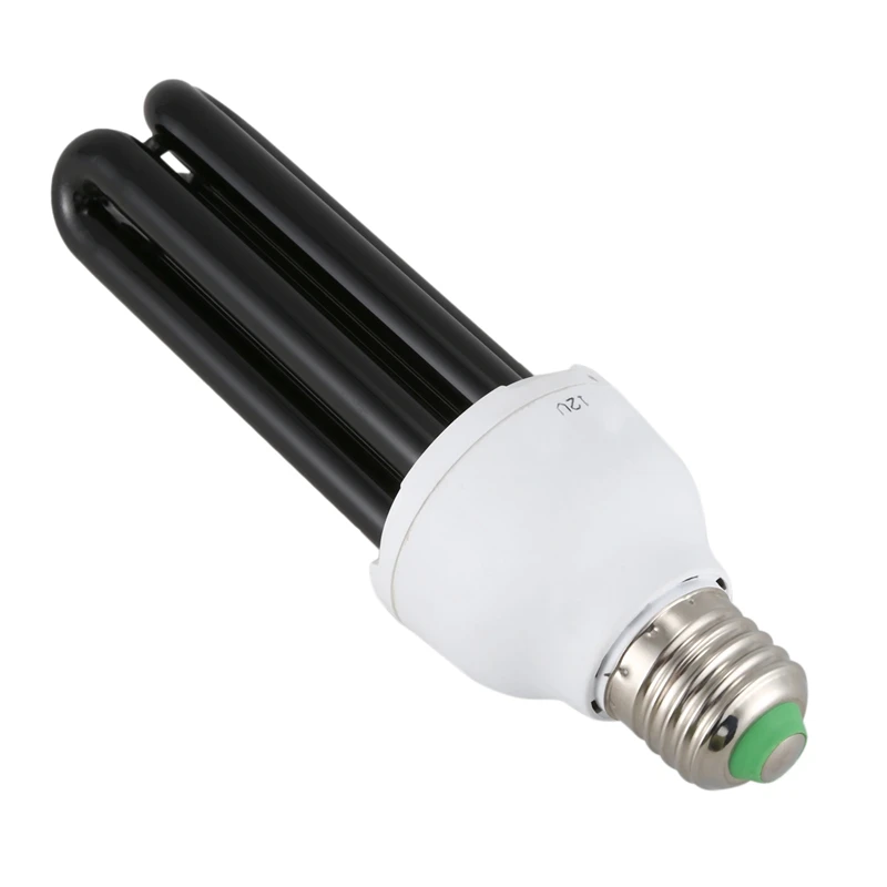 E27 40W УФ-ультрафиолетовые люминесцентные черный светильник CFL светильник Лампа 220V