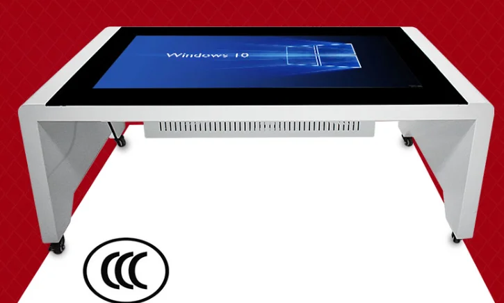 i3 i5 CPU 2GB Ram 120GB SSD All in one desktop PC computer with touch screen size of 43'' or 55 inch