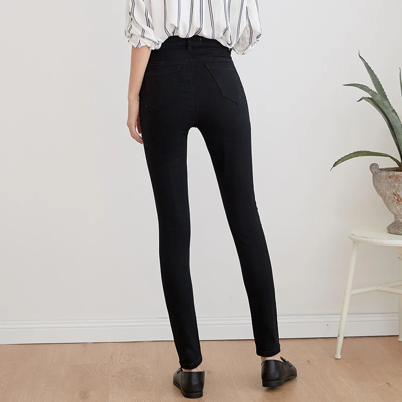 Женские узкие джинсы LEIJIJEANS, темно-синие джинсовые брюки с эластичными вставками и высокой посадкой, повседневные леггинсы, большие размеры, весна-лето