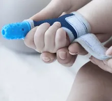 teething finger cover