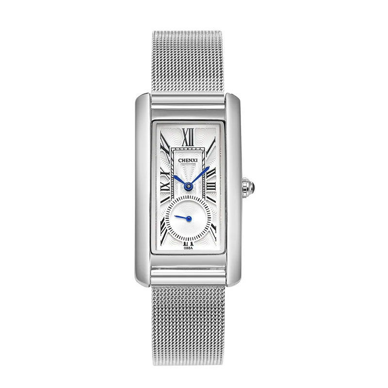 

TurnFinger Top Craft Luxury Quality Creative Square Waterproof Fashion Simple Beautiful Elegant Ultra-thin Ladies Watch