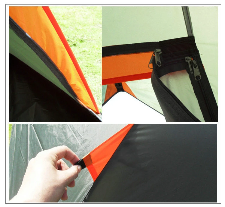 3-4 человек палатка двухслойная ветровка водонепроницаемый анти УФ туристические палатки для рыбалки Пешие прогулки пляж путешествия 3 Сезона Палатка