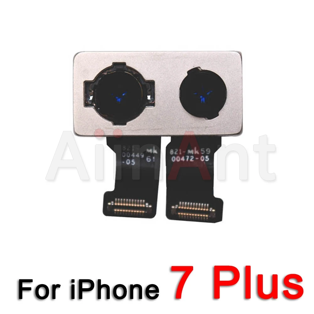 For iPhone 7 Plus Для iPhone 6 6s 7 8 Plus настоящая камера для iPhone X Xs Max XR задняя камера гибкий кабель для телефона Запчасти Замена - Цвет: For iPhone 7 Plus