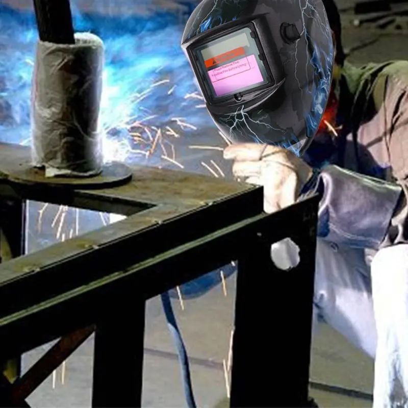 Automatic Darkening Welding Helmet Mask Solar Auto Darkening Adjustable Shade Range DIN 9-13/Rest DIN 4 Welder Protective Gear A Automatic Darkening Welding Helmet Mask Solar Auto Darkening Adjustable Shade Range DIN 9-13/Rest DIN 4 Welder Protective Gear A