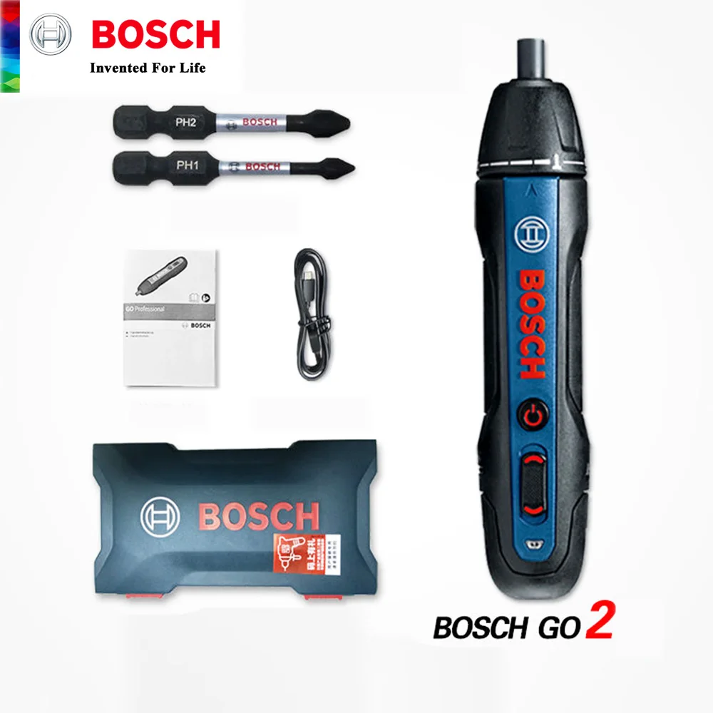 Bosch Go2 Electric Screwdriver Rechargeable Automatic Screwdriver Hand