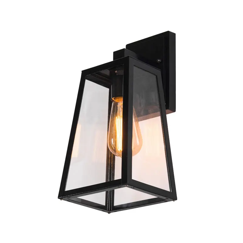 American Nordic Creative Industrial Retro Iron Restaurant Bar Aisle Outdoor Porch Lampara Led Pared Loft E27 Wall Lamp Sconce solar wall light wall light outdoor porch light