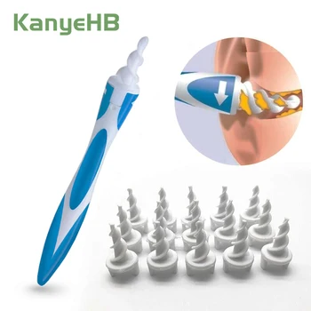

Ear Care Clean Ear-pick Cleaner Ear Wax Removal Tool WITH 16 Tips Spiral Smart Ear Cleaner Health Ear Massage Cleaner Tools H074