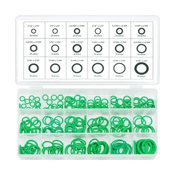 

270 Pcs/Set Rubber O Ring Washer Seals Watertightness Assortment O Rings Gasket Washer 18 Different Size Gaskets With O'Rings Ki