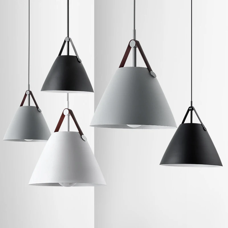 Современный подвесной светильник конус белый hanglamp обеденная Гостиная Бар