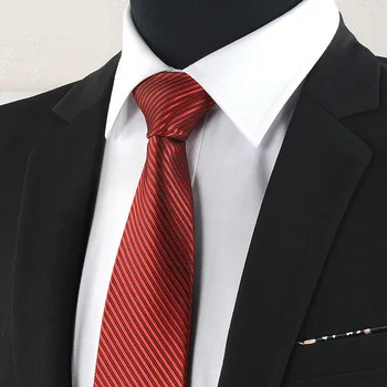 

Hot Sale Fashion Striped Solid Men Tie Wedding Suit Business Party Ties Casual Classic Neck Tie Accessories High Quality