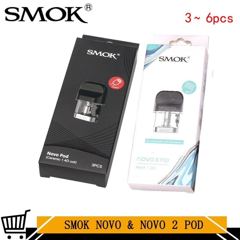 Оригинальный картридж SMOK Novo 2 с сеткой Ом керамика DC MTL спирали мл для набора и |