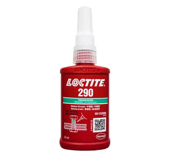 Loctite 290 Osmotic grade medium strength low viscosity fast curing screw seal glue anti-loose anaerobic thread locker | Обустройство
