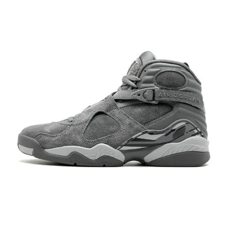 Оригинальные оригинальные мужские баскетбольные кроссовки FLIGHT Air Jordan 8 в стиле ретро, удобные спортивные уличные кроссовки 305381 - Цвет: 305381-014