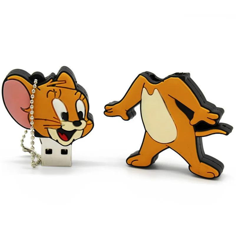 USB флеш-накопитель для мыши и cant Tom and Jerry, флеш-накопитель с изображением животных, 8 ГБ/16 ГБ/32 ГБ/64 Гб/128 ГБ/карта памяти, u-диск