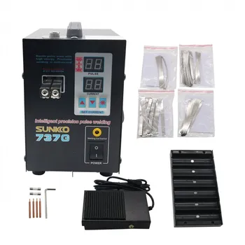Price 737G Spot Welder 1.5KW Battery Spot Welding Machine LED Light For 18650 Battery Pack Spot Welder