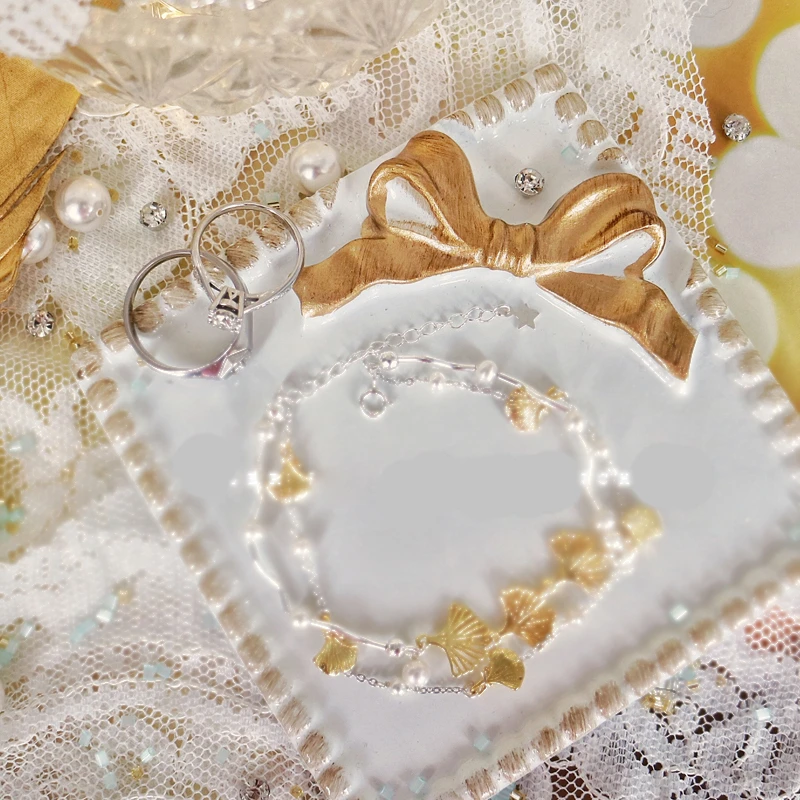 1 шт. Аниме Любовь и продюсер Баи Чи гинкго лист браслет с жемчужными подвесками цепочка 925 Серебро Косплей Декор Коллекционная для женщин и девушек