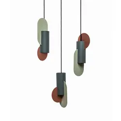 Современный дизайнерский Креативный светодиодный подвесной светильник, освещение в скандинавском стиле, лофт, железный подвесной