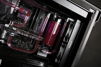 شراءبارو عدة التبريد السائل استخدام ل PHANTEKS 515E الحال 360 مللي متر المبرد وحدة المعالجة المركزية كتلة GPU كتلة مضخة خزان RGB قطاع مروحة المبرد