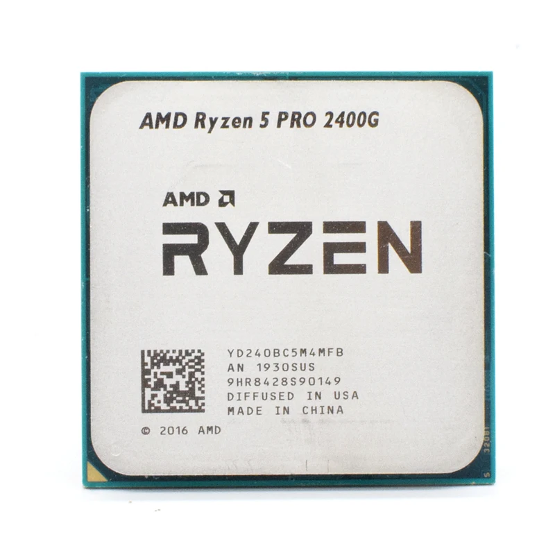 AMD Ryzen 5 PRO 2400G R5 3 6 ГГц Quad Core восьмипоточные 65 Вт Процессор процессор YD240BC5M4MFB гнездо